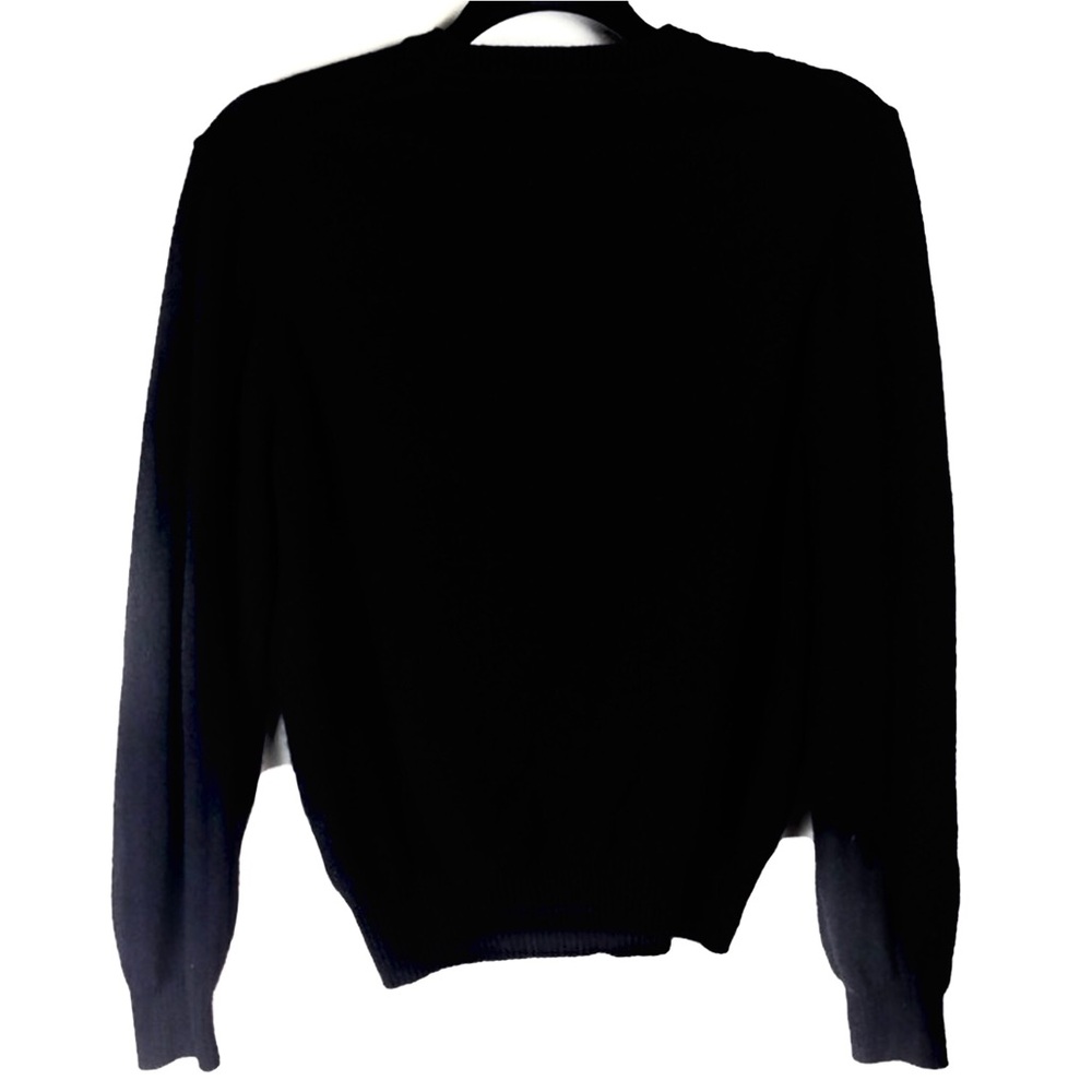 Zara Man Wool Blend V-Neck Long Sleeves Stretch Sweater Size Medium